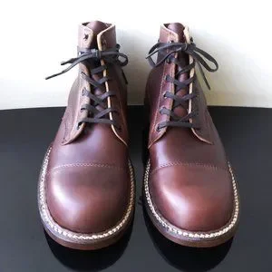 White\'s Boots Men\'s Custom Made Boots in Horween Leather, Handcrafted in USA White main image 3